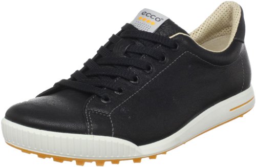 ECCO Men's Golf Street Golf Shoe,Black/Moonless,41 EU/7-7.5 M US