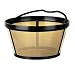 Mr. Coffee GTF2-1 Basket-style Gold Tone Permanent Filter
