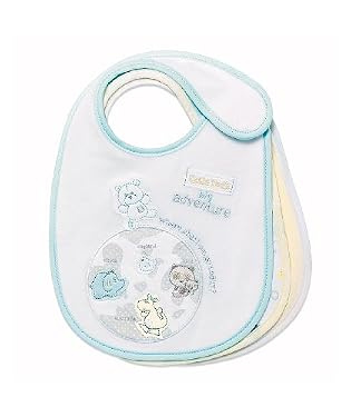 Mothercare newborn premium velour bibs - 3pk
