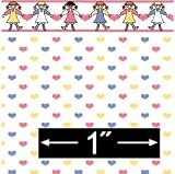 1:24 Scale Rag Dolls Dollhouse Wallpaper