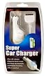 AUTHENTIC CELLET WHITE PREMIUM CAR CHARGER for APPLE IPOD (NANO, VIDEO, PHOTO, iPHONE ETC...) RETAIL PACKAGING