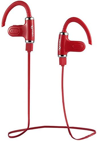 YesGoShop New Bluetooth V4.0 Roman S530 Wireless Headset Sports Stereo Earphone Headphone Earbuds Headset (Red)