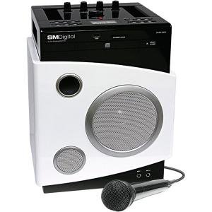 THE SINGING MACHINE SMD-568 DELUXE PORTABLE KARAOKE SYSTEM WITH USB/SECURE DIGITALTM CARD SLOT