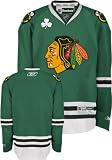 Chicago Blackhawks St. Patrick's Day Green Reebok Premier NHL Jersey