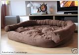 Hundesofa XXL 115 x 100cm Hundebett Hundekorb