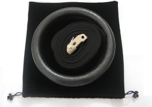 Gymnastics Rings for Crossfit w/Adjustable Strap &amp; Carrying Bag