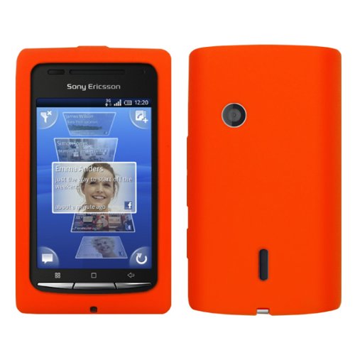 Orange Silikon Hülle Schutzhülle