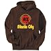 Hoodie Mens Brown 