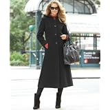 Anne Klein Hooded Button-Front Maxi Coat at Anne Klein