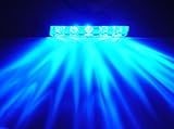 CITI BLUE 5LED NEON MOTORCYCLE / CAR / BOAT / HOME / POD LIGHT BRIGHT 5 LED ACCENT GLOW