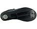 FitFlop Women's Banda Micro Crystal Toe Post, All Black, 8 M US
