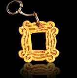 Monicas Peephole Frame from Friends TV show Keychain