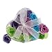 12 Multi Color Roses In Heart Shaped Container