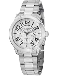 Stuhrling Original Womens 807.01 Classic Regal MF Analog Display Quartz Silver Watch