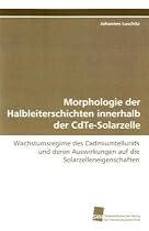 Morphologie der Halbleiterschichten innerhalb der CdTe-Solarzelle: Wachstumsregime des Cadmiumtellurids und deren Auswirkungen auf die Solarzelleneigenschaften