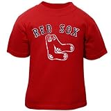MLB Boston Red Sox Toddler Red Team Logo T-shirt