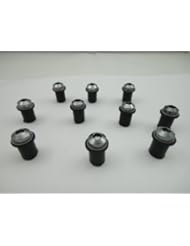 Automotive Parts and Accessories: JFA Imports - Details about 10pcs CNC Windscreen Screw Bolts Spiked Fairing Racing Kit Windshield Screw Mounting Nuts M5 5mm-Titanium - JFA Imports