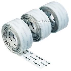 Clear half inch Vinyl Label Tape - 3 Rolls
