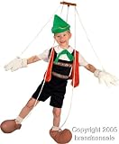 Children's Pinocchio Costume (Size:Medium 8-10)