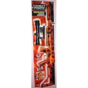 Combat Force SNIPER RIFLE TOY 8 shot Cap GUN Army *NEW*