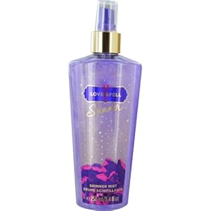 shimmer secret spell victoria body mist spray