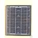 10 Watt Black Frame Mono-crystalline Solar Panel and Battery Charger