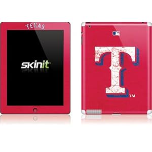 Texas Rangers Vinyl iPad 2 Skin