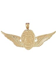 CleverEves 14K Gold Pendant Law Enforcement Inspired 8.2 - Gram(s)