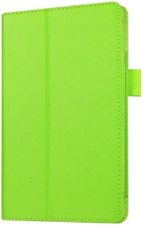 Book Cover for Kindle Fire 7",Arroker Lightweight Solid Folding Leather Stand Case for Amazon Fire 7 Inch Tablet (Fire 7" Display 5th Generation - 2015 release Only) (Green)