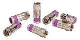 Paladin 9645 RG59 Cable TV -InchF-Inch SealTite Compression Connectors, 50-Pack