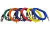 GLS Audio 3ft Patch Cable Cords - XLR Female To 1/4" TRS Color Cables - 3' Balanced Snake Cord - 6 PACK