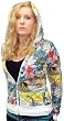 Celebrity Babe Womens MAGAZINE Reversible Hoodie Celebrity Babe Womens MAGAZINE Reversible Hoodie