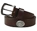 Boston Red Sox 100% Leather Casual Brown Belt