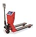 Pallet Truck, Scale, 4400 lb Cap, Steel