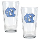 North Carolina Tar Heels - UNC 2pc Pint Ale Glass Set NCAA College Athletics