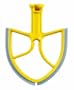 New Metro Design Beater Blade Pro Food Service and Restaurant Use KitchenAid 5-Quart Bowl Lift Models yellow with grey blades