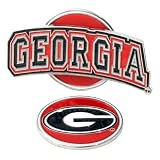 Georgia Bulldogs Slider Hat Clip W/ Golf Ball Marker - NCAA College Athletics
