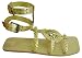 Juicy Couture Jackie Gold Gladiator Sandals
