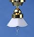 Dollhouse Miniature 1:12 Scale 12v Ceiling Lamp #Mh0849