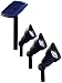 Moonrays 92460 Solar Spotlight 3-Pack with Remote Panel/Switch, LED is 8X-Brighter