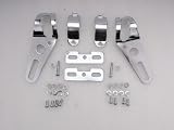 35-54mm Chrome Headlight Bracket Streetfighter Fairing Motorcycle ATV Front Fork