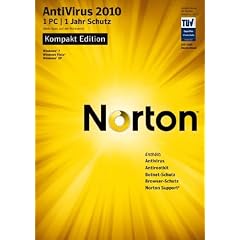 Norton Antivirus Kompakt Edition 2010  1 Benutzer - deutsch
