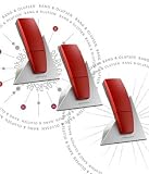 BeoCom 1 Handset in Red (x3) with Wall Charger (x3), and BeoLine 1 Base