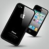 Apple Case for iPhone 4 - Black Rim Bumper Case by OLIVIASPHONES