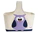 3 Sprouts Organic Caddy Tote Bag, Owl