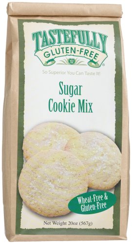 Tastefully Gluten Free Sugar Cookie Mix, 20-Ounce Bags (Pack of 6)