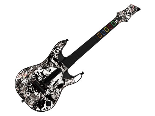 Decorative Skin fits Guitar Hero 5 for Wii (GUITAR NOT INCLUDED), Item No.GTW0996-8