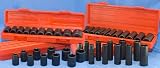 MIT Impact Socket Set 1/2 Drive Metric SAE 46-pc Combo Pack