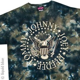 Ramones T-Shirt – Sedated (Tye-Die), XL