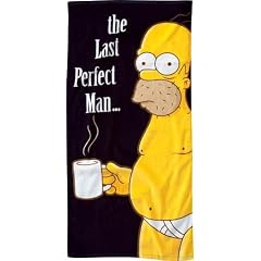 Unitedlabels - 0806132 - Strandtuch - Homer - Last perfect man - The Simpson
